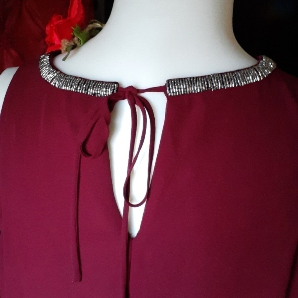 Alfani bead clasic top. - Picture 4 of 8
